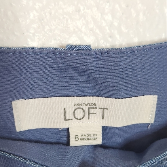 Ann Taylor LOFT "The Riviera" Scalloped Shorts - Picture 2 of 3